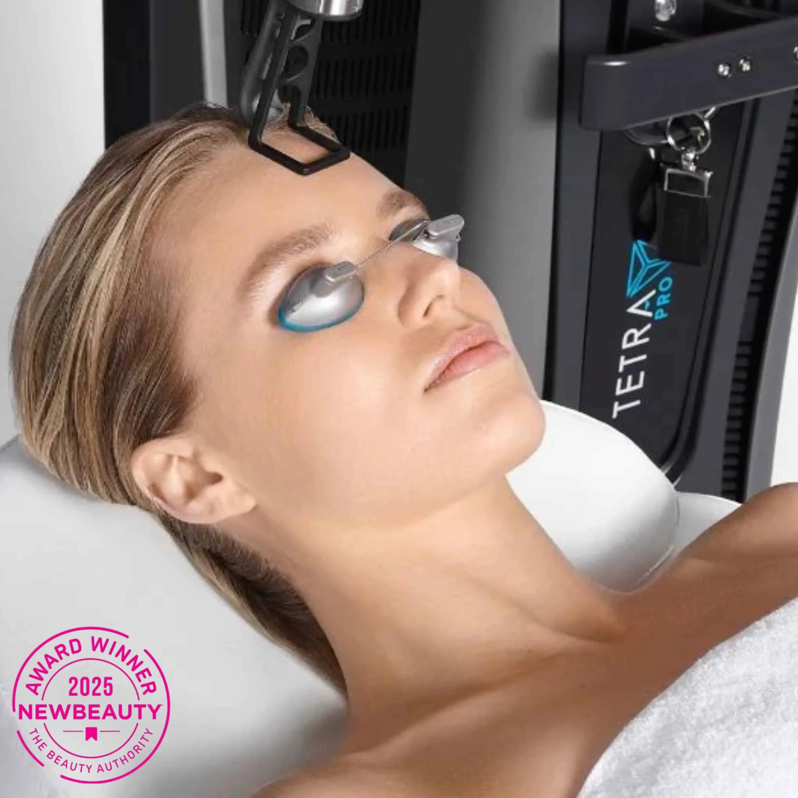 Woman Receiving Cartessa Coolpeel CO2 Laser Skin Resurfacing Treatment in Frederick, MD at Posh Aesthetics