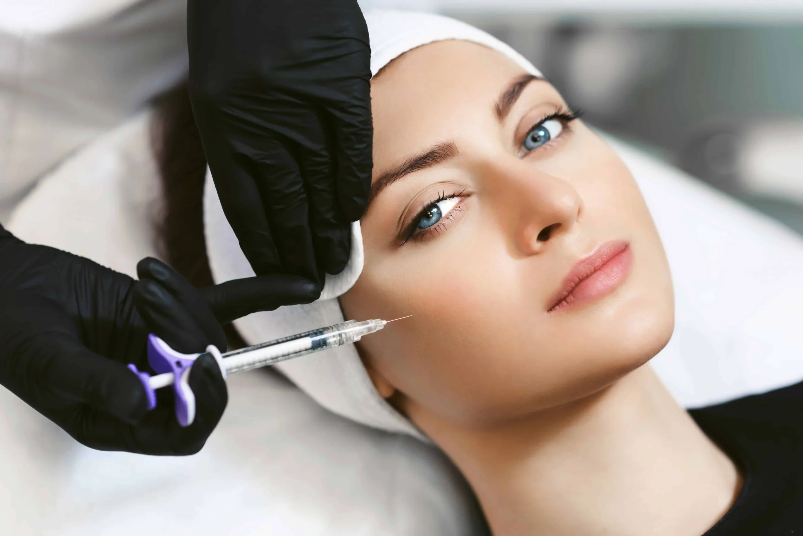 Woman Receiving Daxxify Injectable in Frederick, MD