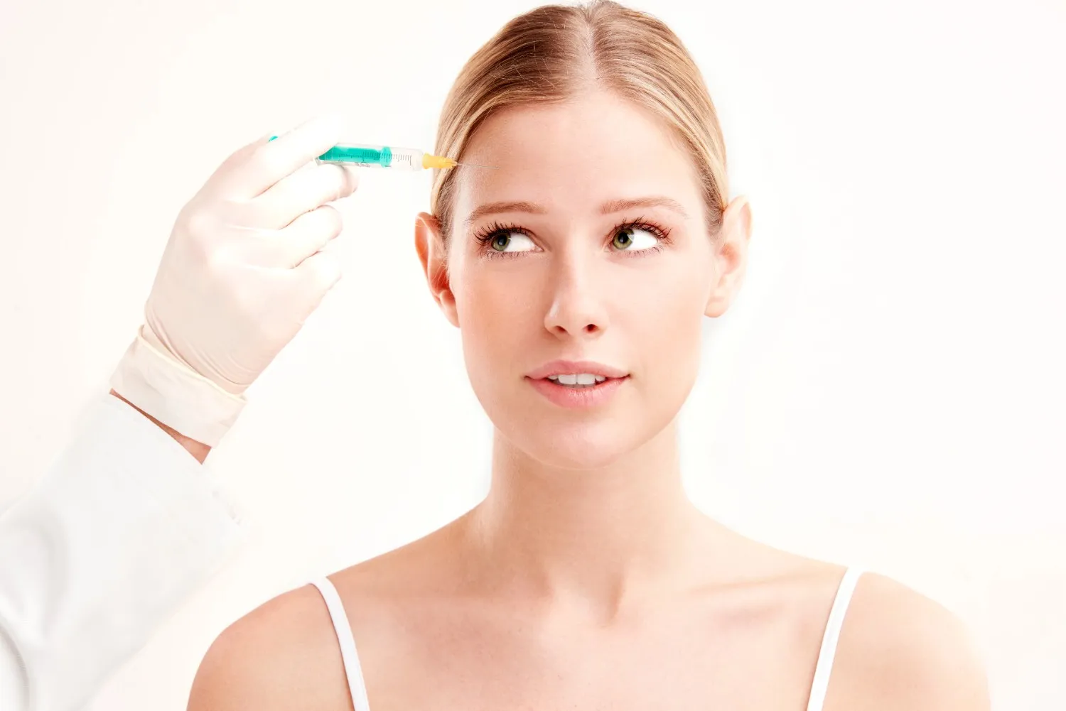 Woman Receiving Botox Treatment
